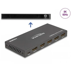Delock HDMI Switch 4 εισόδων σε 1 έξοδο (8K@60Hz / 4K@144Hz) - Model 18604