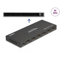 Delock HDMI Switch 5-σε-1 8K 60Hz