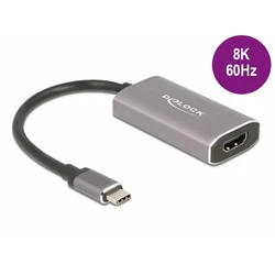 Delock USB Type-C αντάπτορας σε HDMI (DP Alt Mode) 8K με HDR, μοντέλο 62632