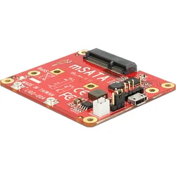 DELOCK Μετατροπέας Raspberry Pi USB 2.0 σε mSATA (μοντέλο 62648)