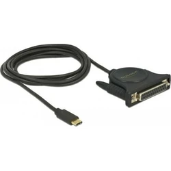 Delock USB-C to Parallel (DB25 / IEEE 1284) Adapter Cable, 1.8 m (MPN 62980)