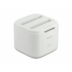 Delock USB Type-C™ 3.2 Docking Station για 2 x 2,5" SATA HDD/SSD με Λειτουργία Κλωνοποίησης (Model 63084)