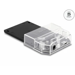 DELOCK SuperSpeed USB 5 Gbps Docking Station for 1 x 2.5" SATA (USB 3.2 Gen1 Type-C) - Model 63205