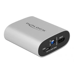 DELOCK HDMI HD Audio Extractor 4K 60Hz με eARC (μοντέλο 63332)