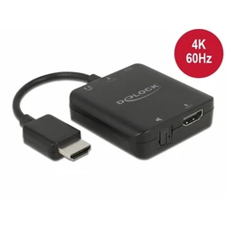 Delock HDMI Audio Extractor 4K 60Hz Compact (Model 63333)