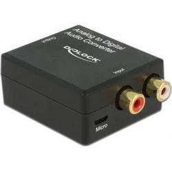 Delock Audio Konverter Αναλογικό σε Ψηφιακό HD (μοντέλο 63468)