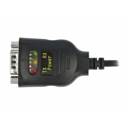 Delock Αντάπτορας USB Type-C σε Serial RS-232 DB9 με 15 kV ESD, 0.6 m (64038)