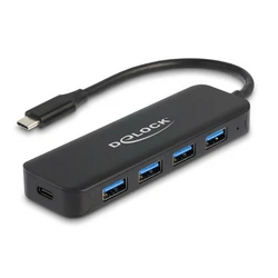 Delock USB Type-C Hub 4 Port USB 3.2 Gen 1 with Power Delivery 85 Watt