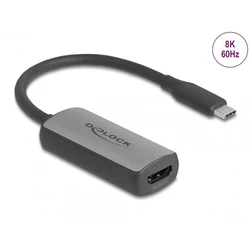 Delock USB Type-C Adapter σε HDMI (DP Alt Mode) 8K 60Hz με HDR και HDCP — Model 64264