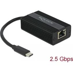 Delock USB Type-C Δικτυακός Αντάπτορας 2,5 Gigabit LAN (1 x RJ45) - Delock 65990