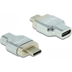 DeLOCK Μαγνητικός Αντάπτορας Thunderbolt 3 / USB Type-C (DP Alt Mode) Φις σε Θήλυκο, 8K@30Hz