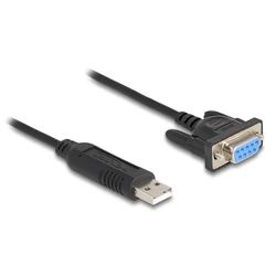 Delock USB σε Σειριακή RS-232 (DB9 θηλυκό) Αντάπτορας 1.8 m FTDI (67382)
