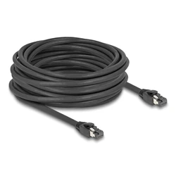 Delock RJ45 Δικτυακό Καλώδιο Cat.8.1 S/FTP 10 m Μαύρο έως 40 Gbps