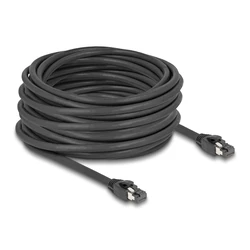 Delock RJ45 Καλώδιο Δικτύου Cat.8.1 S/FTP 15 m Μαύρο
