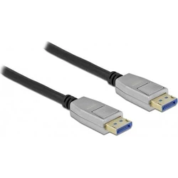 DeLOCK DisplayPort 2.0 Cable (DisplayPort male - DisplayPort male), 2 m, Metal Housing, Model 80266