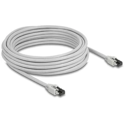 DELOCK RJ45 Καλώδιο Δικτύου Cat.8.1 S/FTP 10 m έως 40 Gbps - Γκρι