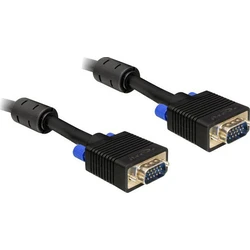 Delock SVGA (VGA) Cable 15 m, VGA male to VGA male, Model 82561