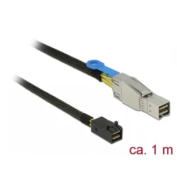 Delock Mini SAS HD SFF-8644 to Mini SAS HD SFF-8643 Cable, 1 m