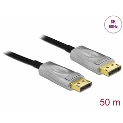 Delock ενεργό οπτικό καλώδιο DisplayPort 1.4 8K 50 m