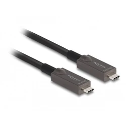 Delock Ενεργό Οπτικό Καλώδιο USB-C 4K Βίντεο + Δεδομένα + PD 10 m