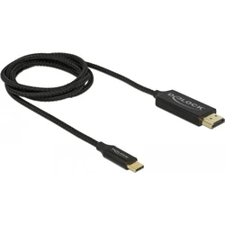 DELOCK Καλώδιο USB Type-C σε HDMI (DP Alt Mode) 4K 60Hz 1m κοξιαλικό