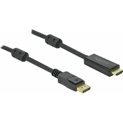 DELOCK Ενεργό Καλώδιο DisplayPort 1.2 σε HDMI 4K 60Hz 7m (Parade PS176)