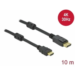 Delock Παθητικό DisplayPort 1.2 σε HDMI καλώδιο 10 m 4K 30Hz