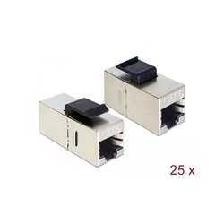 Keystone RJ45 υποδοχή > RJ45 υποδοχή Cat.6, compact, 25 τεμάχια