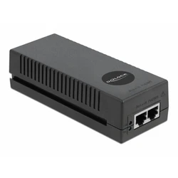 Delock 10 Gigabit PoE+ Injector IEEE 802.3at 30W (Model 87766)