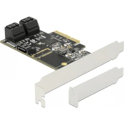 Κάρτα 5 θυρών SATA PCI Express x4 - Low Profile (Delock 90395)