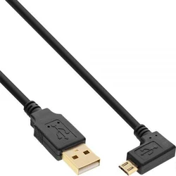 MicroConnect Μετατροπείς Αντάπτορες Καλώδιο USB 2.0 σε Micro USB 0.5m Μαύρο