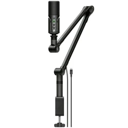 Sennheiser Profile Streaming Set - Condenser USB Type-C Microphone with Shock Mount (Black)