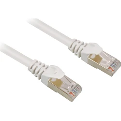 Sharkoon S/FTP Cat.6 (Gigabit) καλώδιο δικτύου Ethernet 15m λευκό