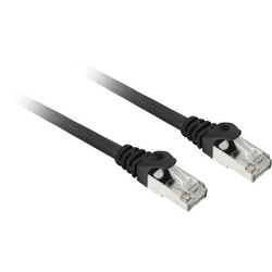 Sharkoon S/FTP Cat.7a Ethernet Patch Cable, RJ-45, 7.5 m, Black