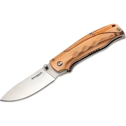 Boker Pakka Hunter Σουγιάς με Μηχανισμό Κλειδώματος Μπεζ 01MB700