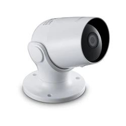 HAMA 176645 IP Κάμερα Παρακολούθησης Wi‑Fi Full HD 1080p Αδιάβροχη (IP65) Bullet με Νυχτερινή Όραση και Αμφίδρομη Επικοινωνία - Λευκή