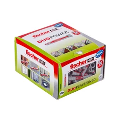 Fischer Duopower Plastic Wall Plug 6x50mm - 100 pcs (538250)