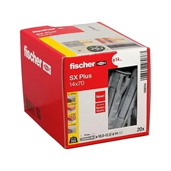 Fischer Ούπα Πλαστικό SX 14x70mm - 20 τεμάχια