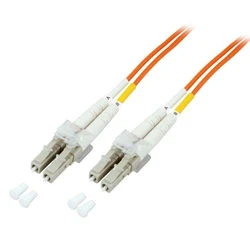 EFB Elektronik Duplex Patch Cable LC-LC OM1 10m LSZH 2mm Orange