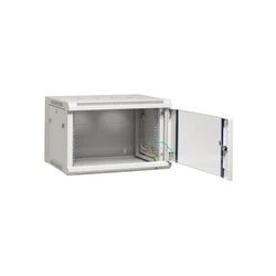 19" Επιτοίχιο Κουτί Rack Flat Pack 9U, Βάθος 450 mm, Γκρι - EFB Elektronik (691709FGR.1)