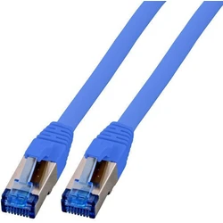 EFB Καλώδιο Δικτύου Ethernet S/FTP Cat.6a 7.5m Μπλε (K5525FBL.7.5)