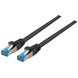 EFB RJ45 Patch Cable S/FTP Cat.6A Cat7 TPE Superflex 20.00 m Black