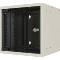 10" Εντοιχιζόμενο Κουτί Rack 6U Βάθος 300mm 1-τεμ RAL9010 - EFB Elektronik WGB-1006WS.30
