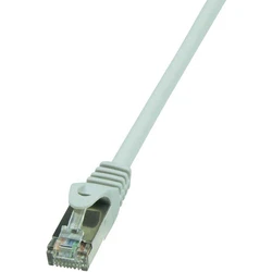 LogiLink F/UTP Cat.6 (Gigabit) Καλώδιο Δικτύου Ethernet 0.25m Γκρι CP2012S