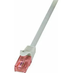 LogiLink U/UTP Cat.6 (Gigabit) Καλώδιο Δικτύου Ethernet 30m Γκρι CQ2122U
