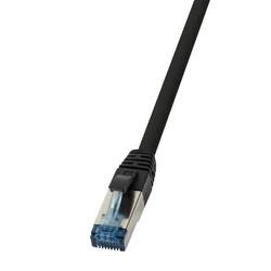 LogiLink Cat6a S/FTP PUR Patch Cable, 20m, Black (CQ6115S)