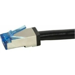 LogiLink Εξωτερικό PE Patch Καλώδιο Cat6a S/FTP 0,5 m Μαύρο