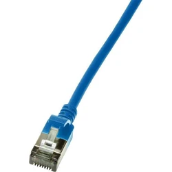 LogiLink U/FTP (STP) Cat.6a Καλώδιο Δικτύου Ethernet 0.5 m Μπλε - CQ9026S