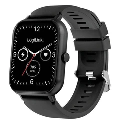 Logilink Smartwatch Edge 1,83" LCD Touchscreen Μαύρο