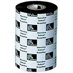 Zebra Wax Thermal Transfer Ribbon 110 mm x 300 m, Black, 12 Rolls (02300BK11030)